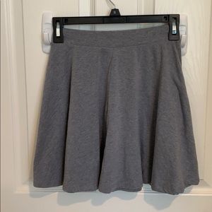 Grey skater skirt. NEVER WORN